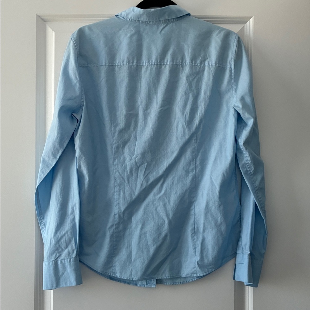 Brooks Brothers Size 10 346 Pleated Collared Button-Down Shirt - Picture 3 of 5